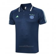 Camiseta Polo del Ajax 2023-2024 Azul