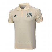 Camiseta Polo del Mexico 2023-2024 Albaricoque