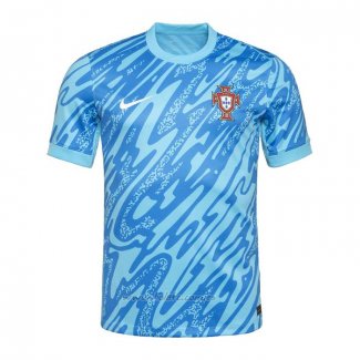 Camiseta Portugal Portero 2024 Azul