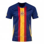 Camiseta Pre Partido del Espana 2024 Azul