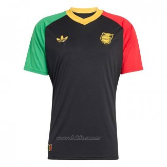 Camiseta Pre Partido del Jamaica 2026 Negro