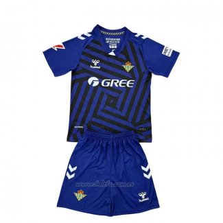 Camiseta Real Betis Portero Nino 2025-2026 Azul