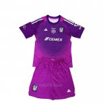 Camiseta Tigres UANL Portero Nino 2025-2026 Purpura