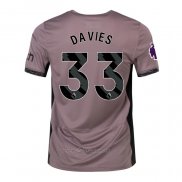 Camiseta Tottenham Hotspur Jugador Davies Tercera 2023-2024