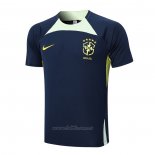 Camiseta de Entrenamiento Brasil 2022-2023 Azul