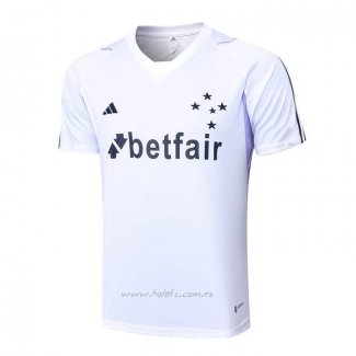 Camiseta de Entrenamiento Cruzeiro 2023-2024 Blanco