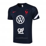 Camiseta de Entrenamiento Francia 2021-2022 Azul