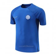 Camiseta de Entrenamiento Inter Milan 2022-2023 Azul