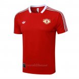 Camiseta de Entrenamiento Manchester United 2025-2026 Rojo