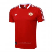 Camiseta de Entrenamiento Manchester United 2025-2026 Rojo