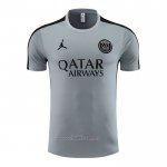 Camiseta de Entrenamiento Paris Saint-Germain Jordan 2023-2024 Gris