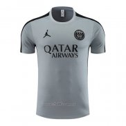 Camiseta de Entrenamiento Paris Saint-Germain Jordan 2023-2024 Gris