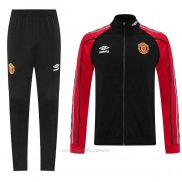 Chandal de Chaqueta del Manchester United 2025-2026 Negro