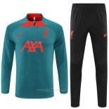 Chandal de Sudadera del Liverpool 2022-2023 Verde