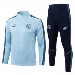 Chandal de Sudadera del Manchester City Nino 2025-2026 Azul