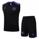 Chandal del Barcelona Sin Mangas 2025-2026 Negro Purpura