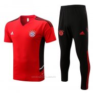 Chandal del Bayern Munich Manga Corta 2022-2023 Rojo