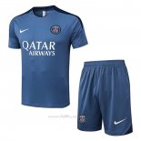 Chandal del Paris Saint-Germain Jordan Manga Corta 2025-2026 Gris - Pantalon Corto