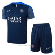 Chandal del Paris Saint-Germain Manga Corta 2025-2026 Azul - Pantalon Corto