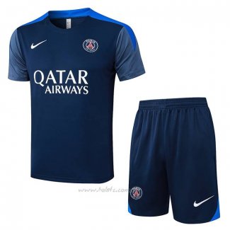 Chandal del Paris Saint-Germain Manga Corta 2025-2026 Azul - Pantalon Corto