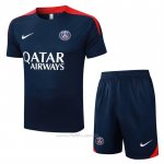 Chandal del Paris Saint-Germain Manga Corta 2025-2026 Azul - Pantalon Corto
