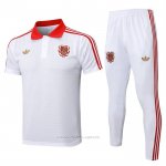 Conjunto Polo del Bayern Munich 125 Aniversario 2025-2026 Blanco