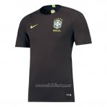 Tailandia Camiseta Brasil Portero 2018 Negro