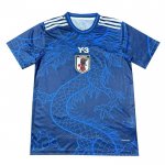 Camiseta Japon Y-3 Dragon 2024-2025 Azul Tailandia