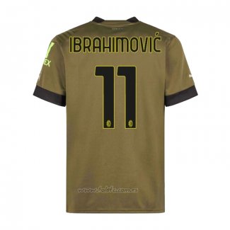 Camiseta AC Milan Jugador Ibrahimovic Tercera 2022-2023