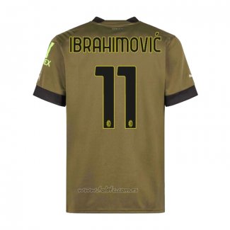 Camiseta AC Milan Jugador Ibrahimovic Tercera 2022-2023