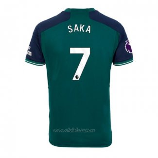 Camiseta Arsenal Jugador Saka Tercera 2023-2024