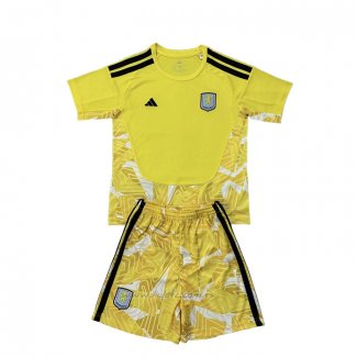 Camiseta Aston Villa Portero Primera Nino 2026-2027