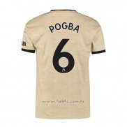 Camiseta Manchester United Jugador Pogba Segunda 2019-2020