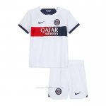 Camiseta Paris Saint-Germain Segunda Nino 2023-2024