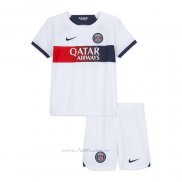 Camiseta Paris Saint-Germain Segunda Nino 2023-2024