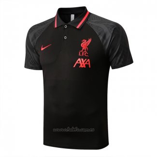 Camiseta Polo del Liverpool 2022-2023 Negro