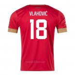 Camiseta Serbia Jugador Vlahovic Primera 2022