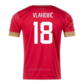 Camiseta Serbia Jugador Vlahovic Primera 2022