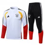 Chandal de Sudadera del Alemania 2025-2026 Blanco Rojo
