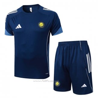 Chandal del Al Nassr Manga Corta 2025-2026 Azul - Pantalon Corto