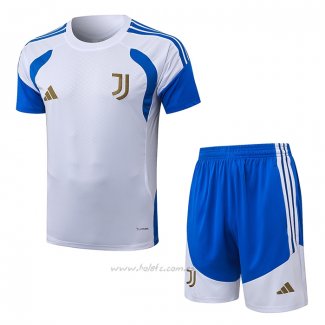 Chandal del Juventus Manga Corta 2026-2027 Blanco - Pantalon Corto