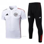 Conjunto Polo del Ajax 2025-2026 Blanco