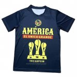 Camiseta America Champion 2024 Azul Tailandia