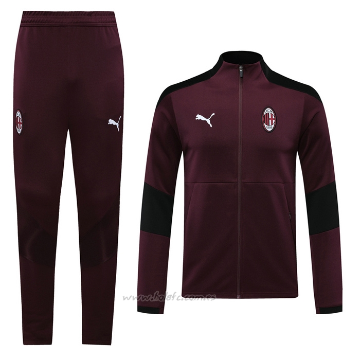 Comprar Chandal de Chaqueta del AC Milan 2020-2021 Rojo - holafc.com.es