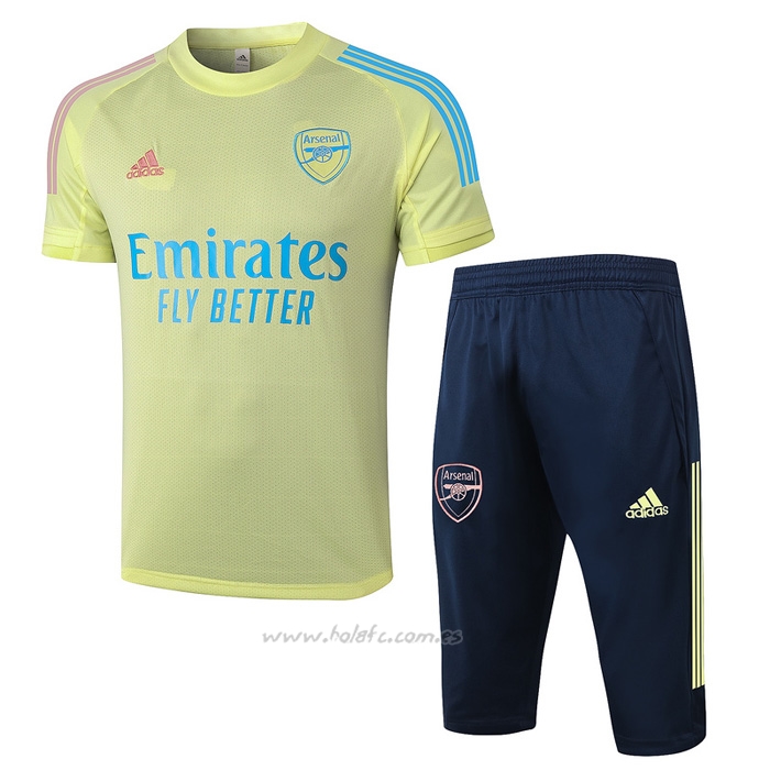 Comprar Chandal del Arsenal Manga Corta 2020-2021 Amarillo ...