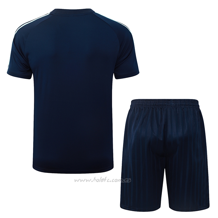 Chandal del Alemania Manga Corta 2026-2027 Azul - Pantalon Corto