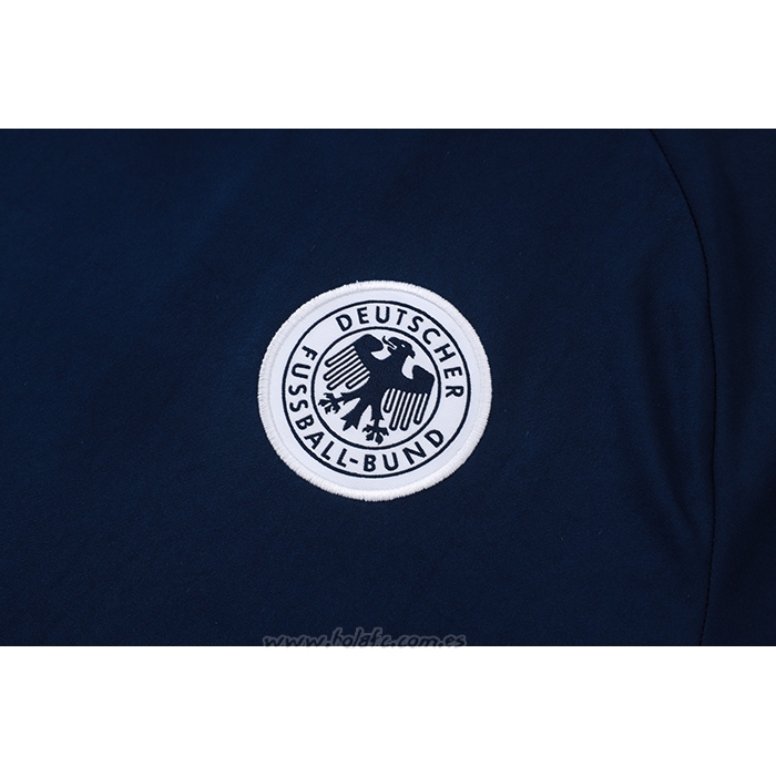 Chandal del Alemania Manga Corta 2026-2027 Azul - Pantalon Corto