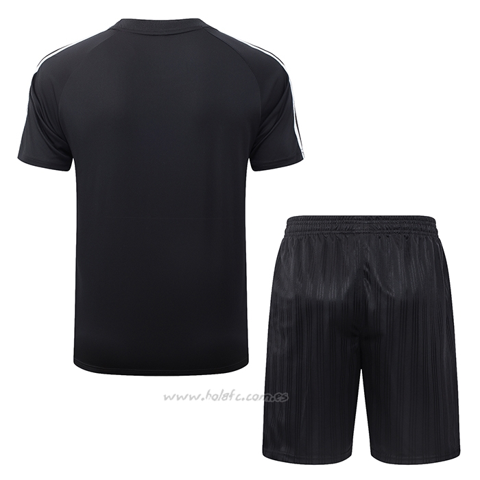 Chandal del Alemania Manga Corta 2026-2027 Negro - Pantalon Corto