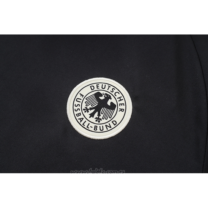 Chandal del Alemania Manga Corta 2026-2027 Negro - Pantalon Corto