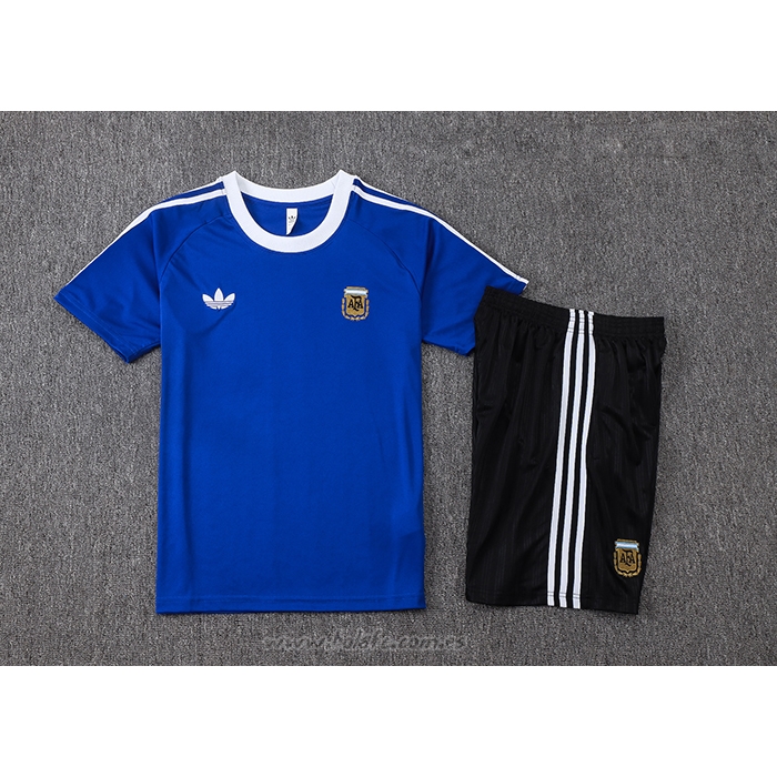 Chandal del Argentina Manga Corta 2026-2027 Azul - Pantalon Corto